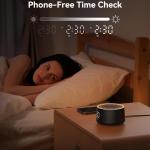 White Noise Sound Machine for Baby Adult with Alarm Clock, Soothing Sounds, Dimmable, White Noise Alarm Clocks for Bedrooms